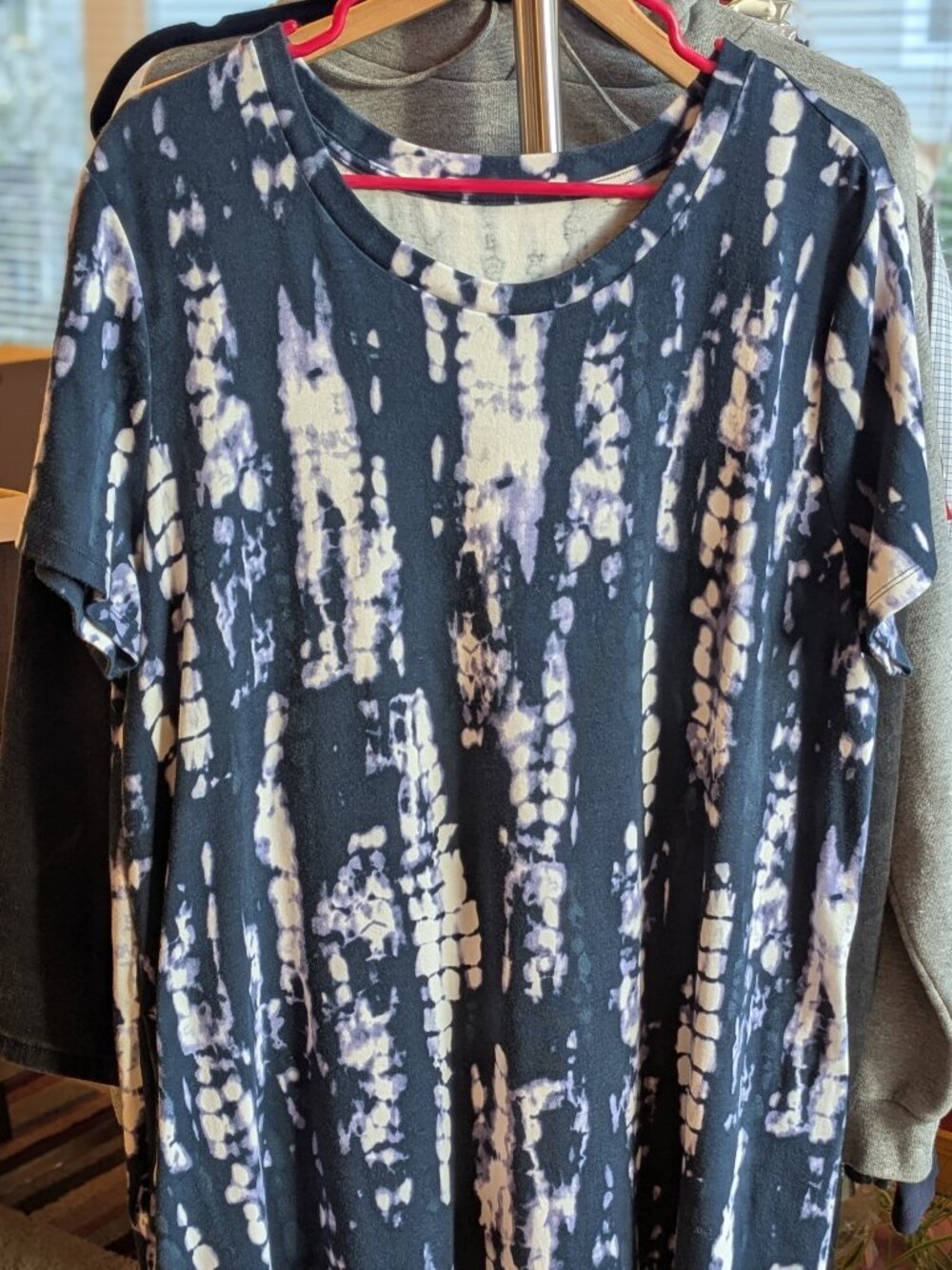 Ellen Tracy Blue & White Tunic Dress With Pockets(!!) - Never Worn!